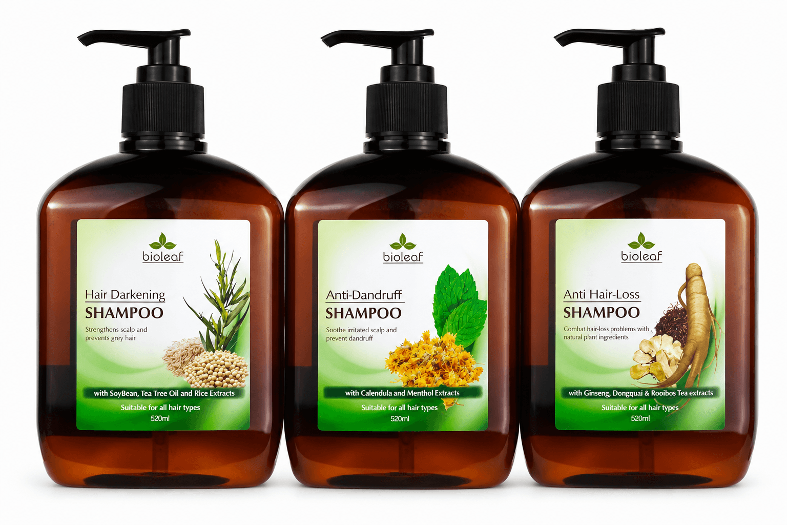 Bioleaf Shampoo 520ml