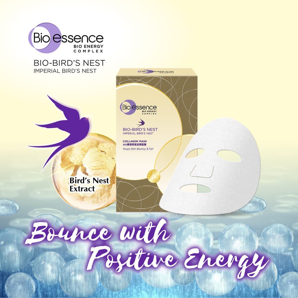 Bio Essence Bio-Bird Nest Collagen Mask (Imperial Bird Nest) 10s