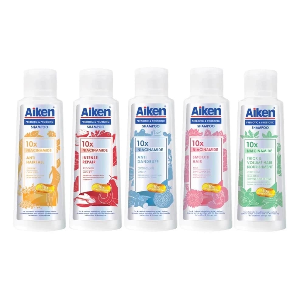 Aiken Prebiotic & Probiotic Shampoo 350g